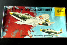 HELLER - maquette plastique avion 1/72  : " Bell P-39 Q/N AIRACOBRA " - 1977