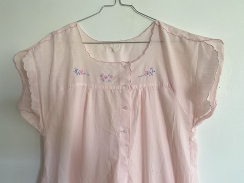 Chemise nuit vintage rose - nuit,