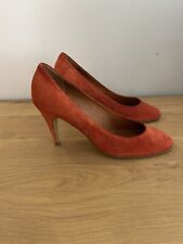 MICHEL VIVIEN escarpins daim rouge 40