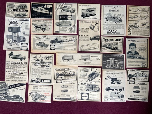 Jouets anciens publicités - anciens,