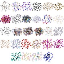 50 Pièces Verre Cristal