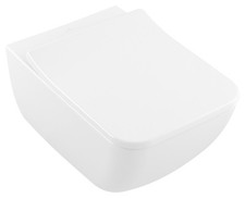 Pack combiné WC Villeroy & Boch Collaro, rectangulaire, mural, DirectFlush,