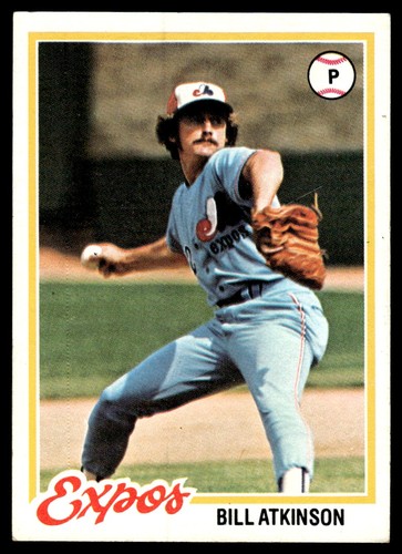 1978 topps bill atkinson - 1978,