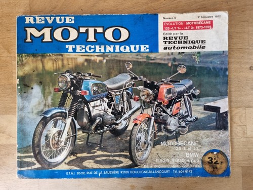 Revue technique moto - moto, n°6
