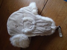 chapeau bonnet Chapka garniture fourrure lapin veritable