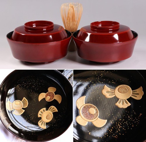 Paire bols japonais en - paire, de