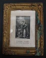 Image pieuse ancienne Sainte