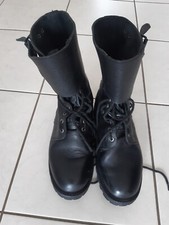 AR- RANGERS  POINTURE 42 authentiques Armée Française tout cuir gothique chasse