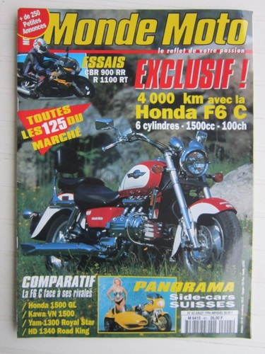 Monde moto honda - moto, n°43