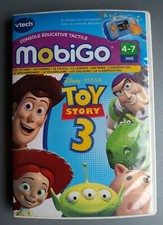 Toy Story 3 Mobigo Vtech – Jeu Éducatif Disney Pixar VF – Très Bon État Complet
