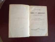 Ancien Livre M.A DUBREUIL Culture Des Arbres Et Arbrisseaux A Fruit De Table