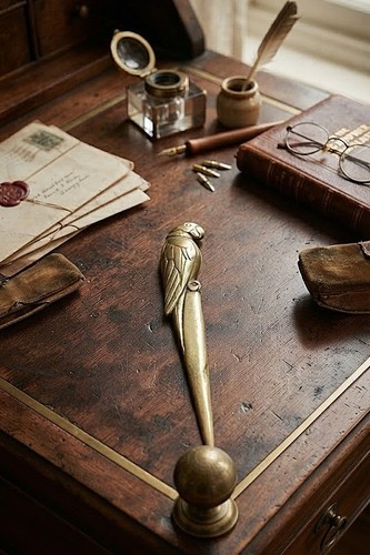 Ancien coupe papier bronze - ancien,