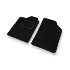 Tapis de sol en velour pour Renault Clio I Hayon (1990-1998) Noir P