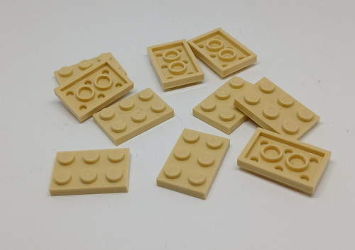 Lego 20x plaque 3 - 2,