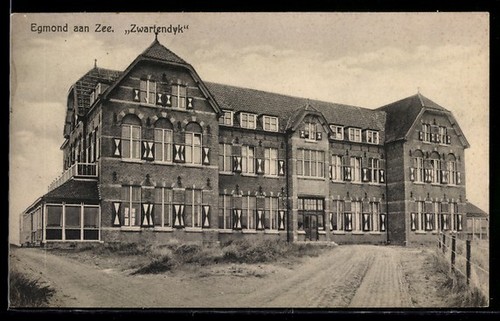 Carte postale egmond - egmond, zee