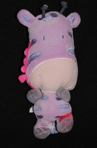 Peluche doudou vache zebre - peluche,