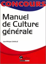 Manuel culture générale - manuel, de