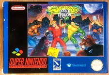 BATTLETOADS DOUBLE DRAGON - BOÎTE VIDE ORIGINALE SUPER NINTENDO SNES PAL UKV (FR