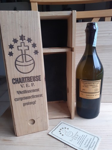 Bouteille chartreuse vep jaune - bouteille,