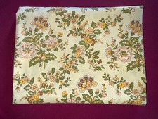 Tissu ancien / rideau  coton