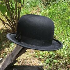 Ancien chapeau Melon BOCQUET à Montbéliard, art déco Vintage