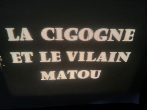 Cigogne vilain matou - et, le