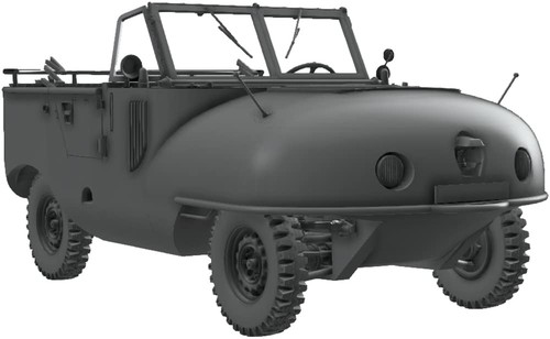 German schwimmwagen trippel - schwimmwagen,