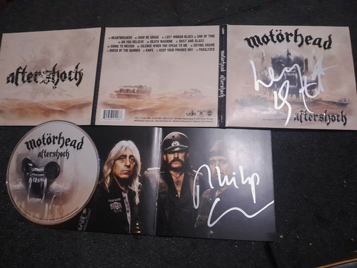 Motorhead autograph lemmy - motorhead,