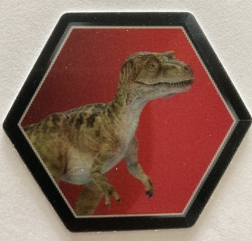 Carte lenticulaire jurassic - carte,