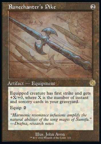 Mtg runechanter pike - mtg,