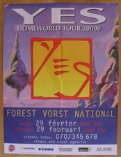 YES affiche concert originale