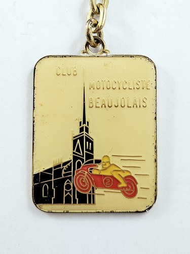 Porte cles club - -, motocycliste