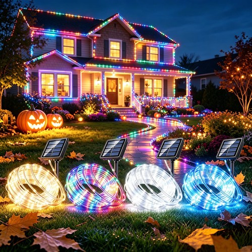 Solar powered led - led, string