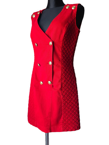 Mini robe rouge pierre - rouge,