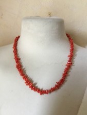 Collier en corail 45 cm