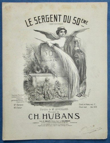 Militaria partition sergent - partition,