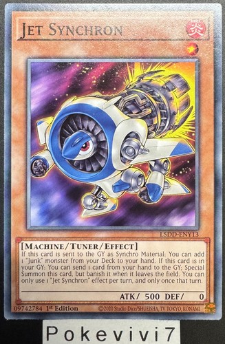 Carte jet synchron - yu-gi-oh!,