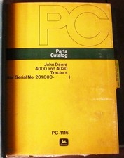 4000-4020 - Catalogue Pieces John DEERE anglais