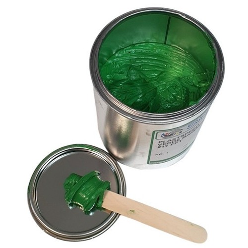 Encre plastisol verte 1kg - plastisol,