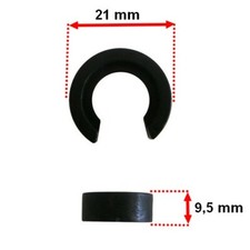 Entretoise axe roue - axe,