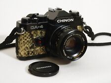Chinon CA-4 customisé + Chinon f1.9-50mm - Excellente condition, joints neufs