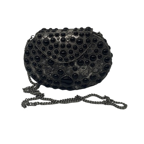 Sac soirée métal orné - de,