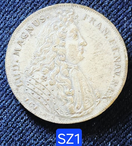 Beau jeton royal louis xiv - beau,
