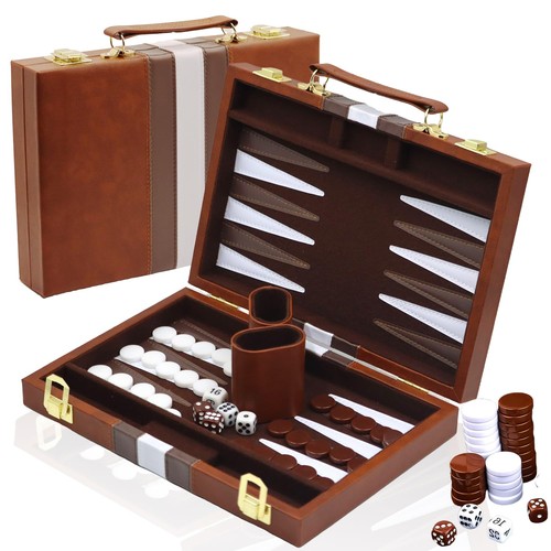 Backgammon set bois valise - backgammon,
