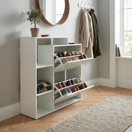 Meuble chaussures bois 2 - bois,