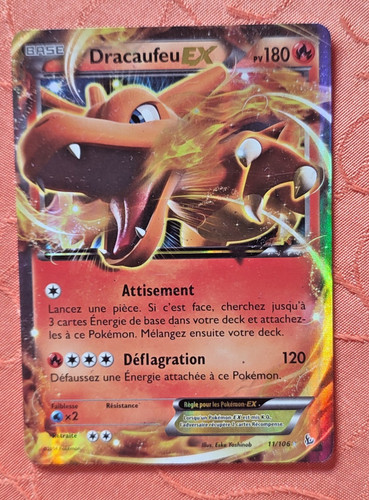Pokémon jcc dracaufeu - dracaufeu, ex