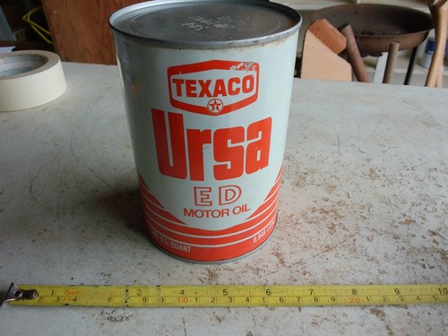 Vintage full metal quart - full,