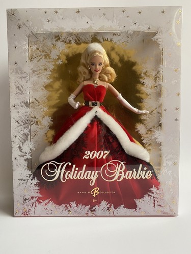 2007 holiday barbie doll - 2007,