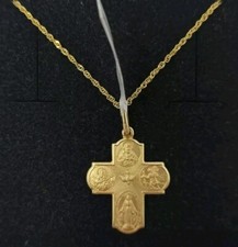 Pendentif Et Chaîne En Or 18K