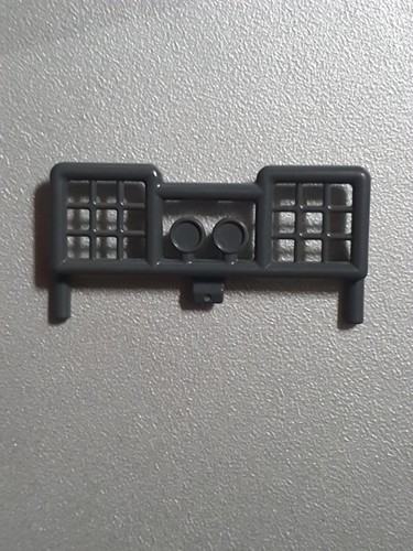 Pare choc jeep gris - , foncé